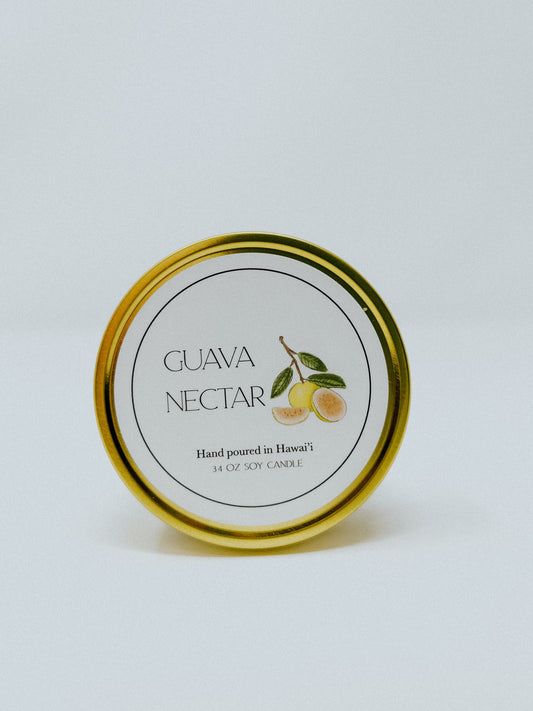 Guava Nectar 3.4 oz Travel Tin Candle