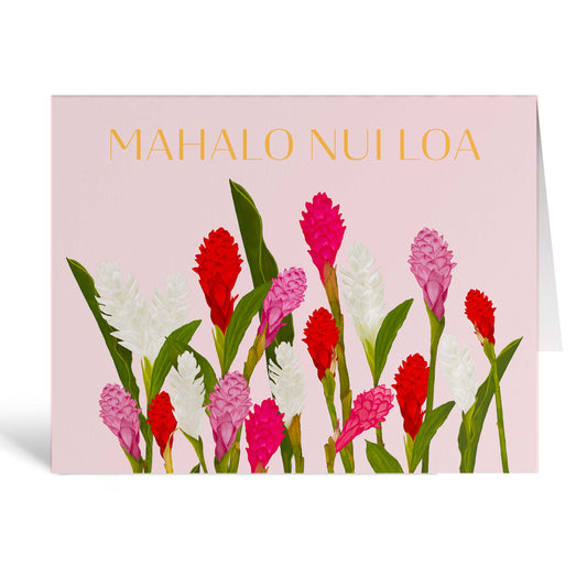 Greeting Cards - Mahalo Party Blooms